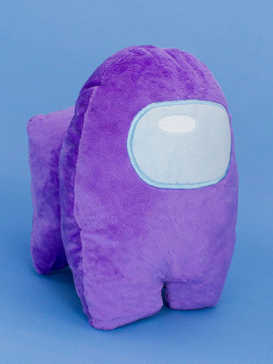 Мягкая игрушка Among Us фиолетовая 20см