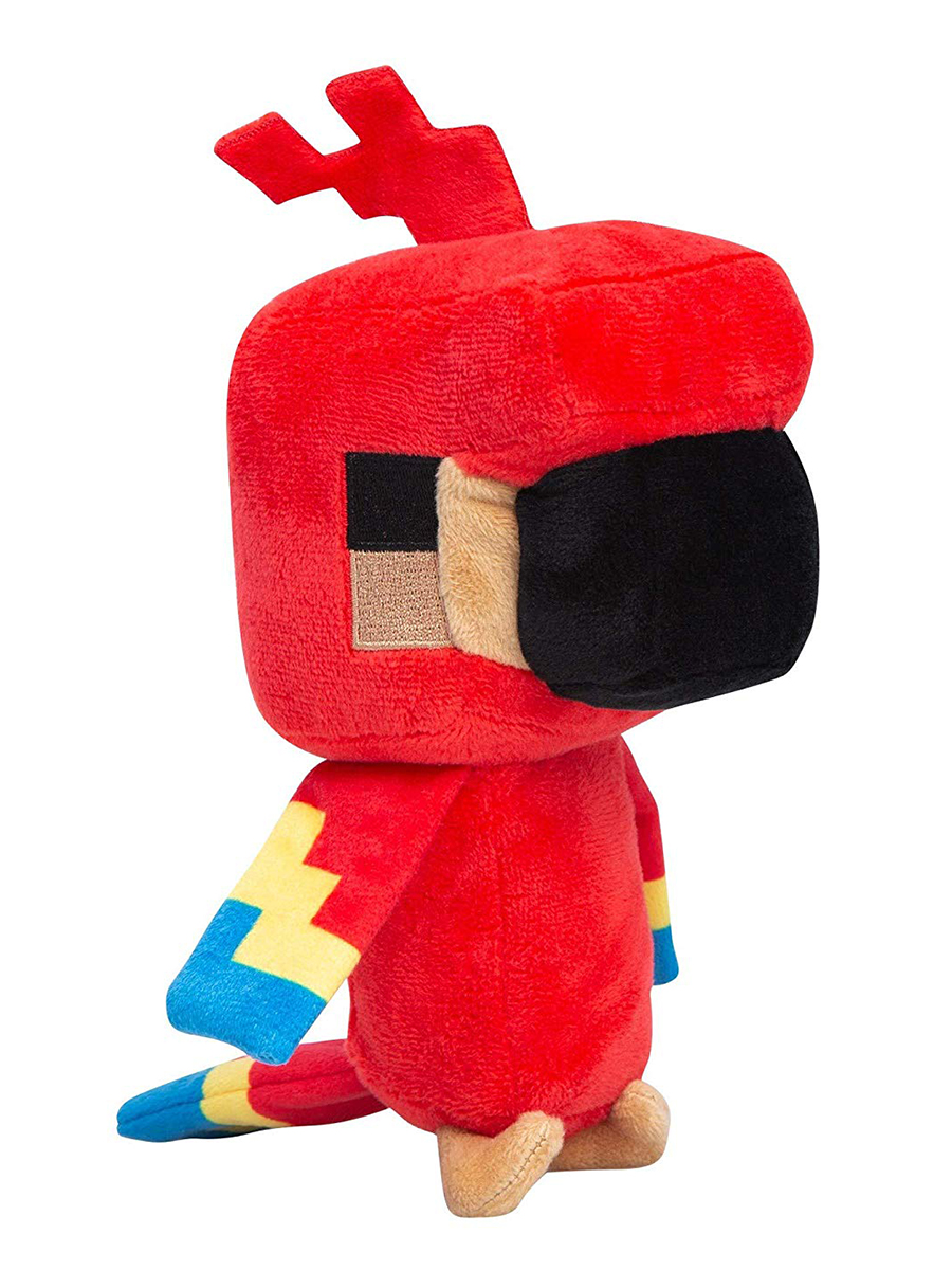 Мягкая игрушка Minecraft Happy Explorer Parrot 18см