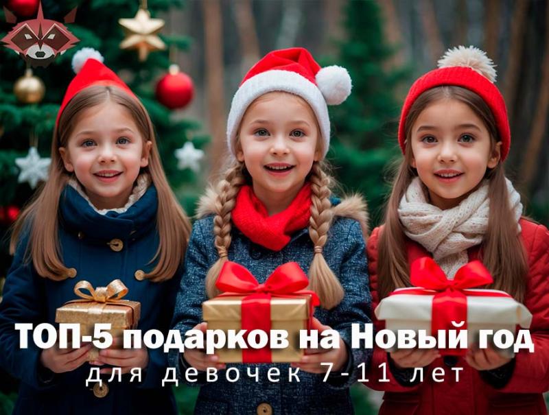 ТОП-5 подарков для девочек 7-11 лет на Новый год: прибыльный ассортимент для оптовиков