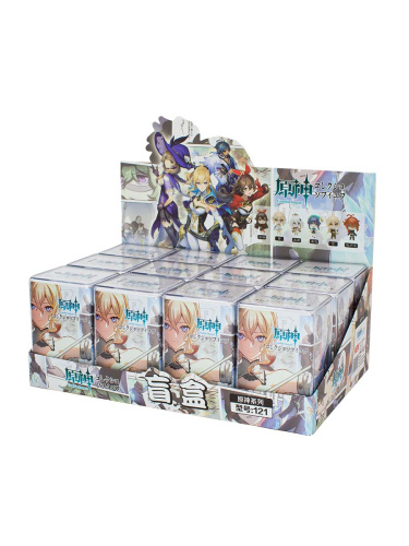 Фигурка аниме персонаж Геншин Импакт GI серия 3 в сюрприз боксе 7-7,5см