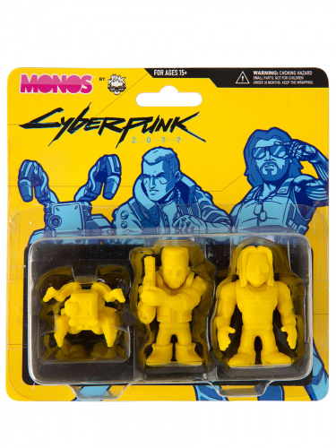 Набор фигурок Cyberpunk 2077 Monos Silverhand Set серия 1