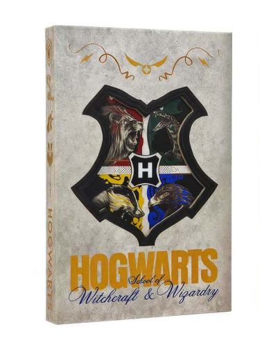 Блокнот Harry Potter Школа чародейства и волшебства Хогвартс