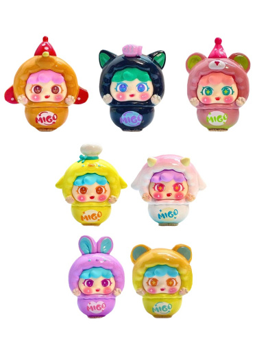 Фигурка Baby Three Migo Озорная Милашка в сюрприз-боксе 5,5см, 1шт.