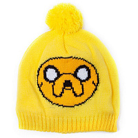 Шапка Adventure Time Jake с помпоном