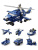 Конструктор лего Вертолет 6в1 , 1000 деталей