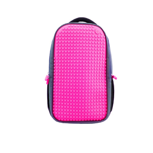 Пиксельный рюкзак Full Screen Biz Backpack WY-A009 Фуксия