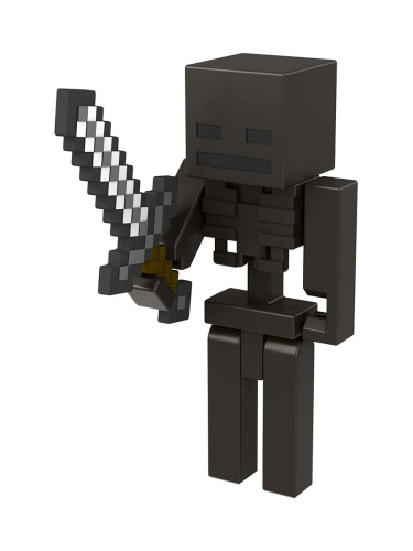 Фигурка Майнкрафт Скелет Minecraft серия Портал 8,5 см, 1шт.
