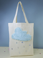 Сумка на плечо Blue Cloud бежевая