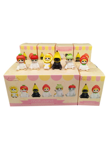 Фигурка Коты Фрукты серия2 в сюрприз боксе 1шт.