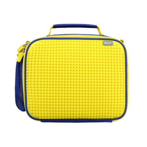 Ланчбокс в ярких цветах WY-B015  Bright Colors Lunch Box Желтый-Синий