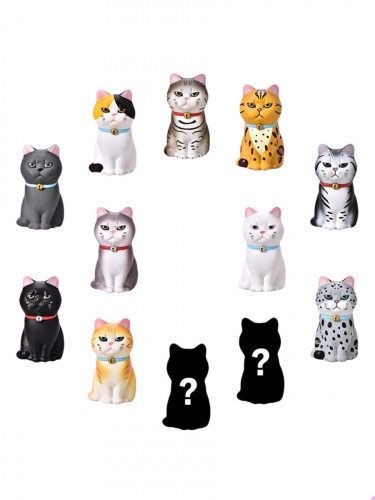 Фигурка Кот Small Bell Cat в ассортименте 9см