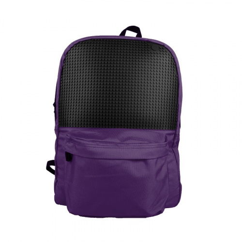 Классический школьный пиксельный рюкзак Classic school pixel backpack WY-A013 Фиолетовый