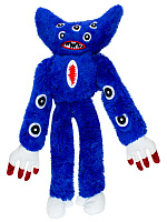 Мягкая игрушка Huggy Wuggy Killy Willy Multiple eyes синий 40см