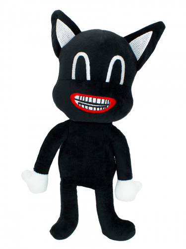 Мягкая игрушка Сиреноголовый Cartoon Cat черный 30см
