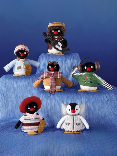 Фигурка Pingu 45 Vintage в сюрприз-боксе см, 1шт.