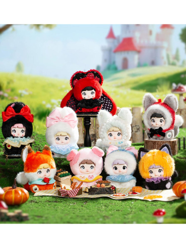 Мягкая игрушка с подвесом Nommi Сказочный город Мибао в сюрприз-боксе 10-12см, 1шт.
