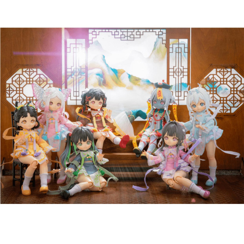 Фигурка шарнирная кукла БЖД Сян Сян: Королева праздников в сюрприз-боксе 28см, 1шт.