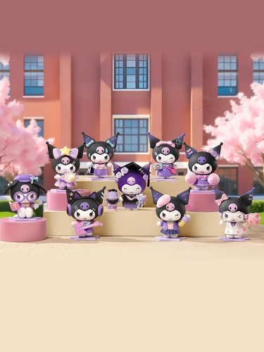 Фигурка Kuromi Школьный дневник Куроми в сюрприз-боксе 7-10см, 1шт.