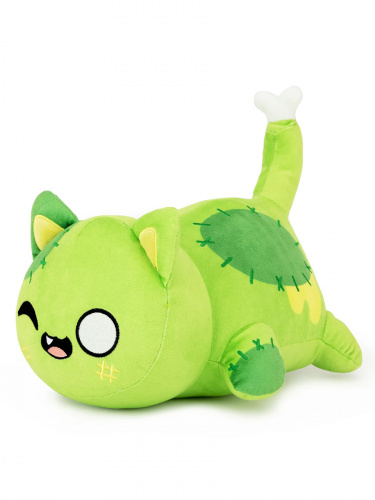 Мягкая игрушка - подушка кот Зомби Zombie cat 25см