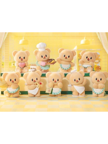 Фигурка Медведь Маслице: Счастливый день Butterbear в сюрприз-боксе 8-11см, 1шт.