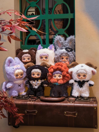 Мягкая игрушка MayMei Темный лес в сюрприз-боксе 18см, 1шт.