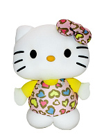 Мягкая игрушка антистресс Hello Kitty Маскарад сердечки 28см