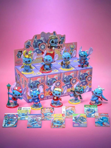 Фигурка Stitch в сюрприз-боксе см, 1шт.