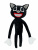 Мягкая игрушка Сиреноголовый Cartoon Cat на шарнирах черный 30см