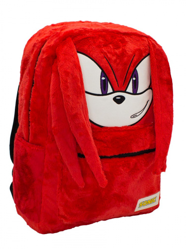 Рюкзак школьный Sonic Наклз красный