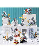 Фигурка TOM and JERRY Том и Джерри Игра в догонялки в сюрприз-боксе 8см, 1 шт.