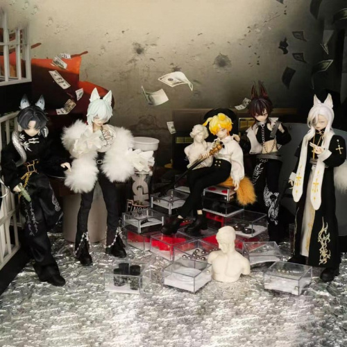 Фигурка шарнирная кукла БЖД Прошлое Сицилии в сюрприз-боксе 24см, 1шт.