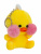 Брелок Lalafanfan Duck плюш желтая 12см