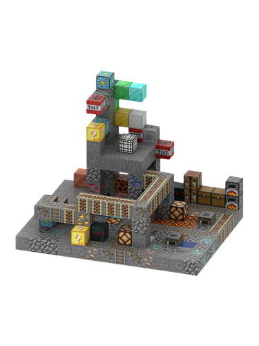 Магнитный конструктор Minecraft Шахта, 224 детали