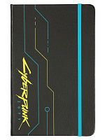 Блокнот Cyberpunk 2077 Logo формат А5  черный