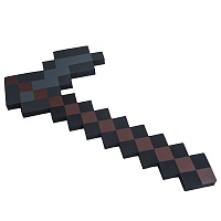 Мотыга Железная пиксельная Майнкрафт (Minecraft) 8Бит 45см