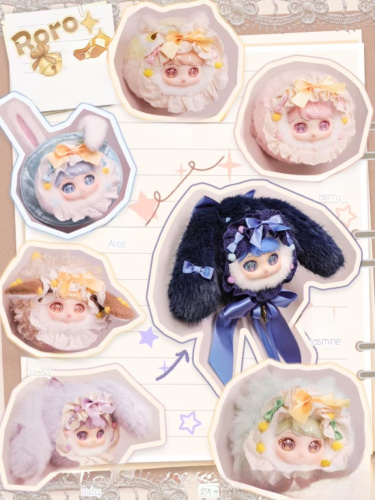 Мягкая игрушка КОШКА МОНИ: Роро Пушистый обмен CAT MONI в сюрприз-боксе 14-17см, 1шт.