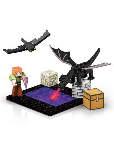 Магнитный конструктор Minecraft Портал Майнкрафт, 29 деталей