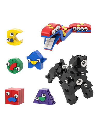 Конструктор Удивительный Цифровой Цирк набор из 7 персонажей