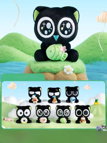 Мягкая игрушка - брелок Ло Сяохэй: Обними Luo Xiaohei в сюрприз-боксе 10см, 1шт.