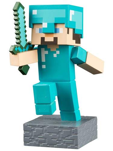 Фигурка Minecraft Adventure Steve пластик 10см
