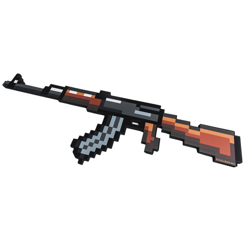 Автомат АК-47 8Бит пиксельный 85см