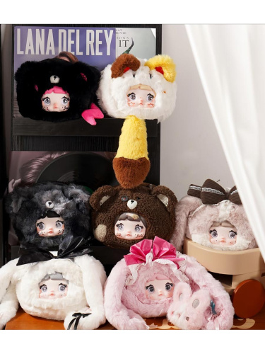 Мягкая игрушка - сумка Nommi Коллекционные милые сумки в сюрприз-боксе 25-27см, 1шт.