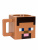Кружка Майнкрафт Стив Minecraft Steve пластиковая