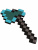Топор Алмазный пиксельный Майнкрафт (Minecraft) 8Бит 41см