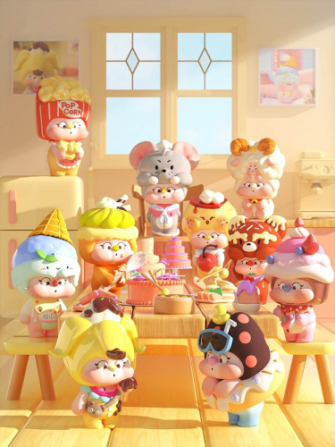 Фигурка Nido Сладкие пирожные фигурки в сюрприз-боксе, 1шт. 10см