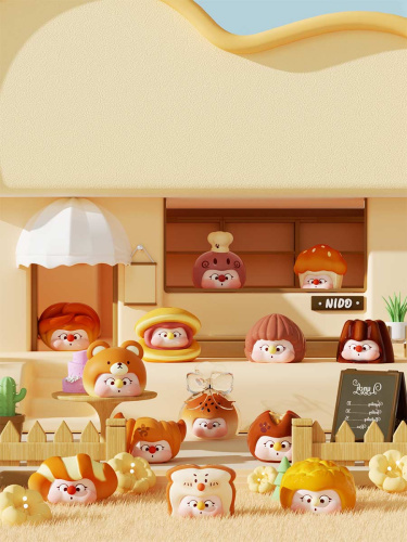 Фигурка Nido Timid Нидо Пекарня мини-фигурки в сюрприз-боксе, 1шт.