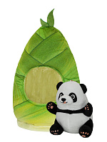 Мягкая игрушка Панда в бамбуке 32см
