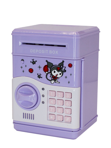 Копилка с кодовым замком Куроми, фиолетовый