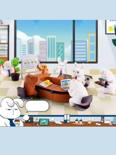 Фигурка Понедельник, Брюс: Очень напряженная встреча Monday Bruce в сюрприз-боксе 8см, 1шт.