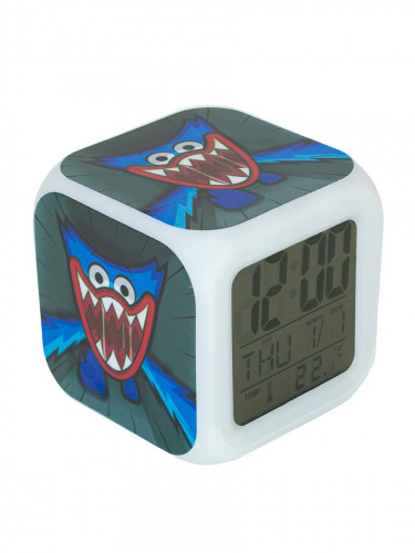 Часы-будильник Huggy Wuggy с подсветкой №17